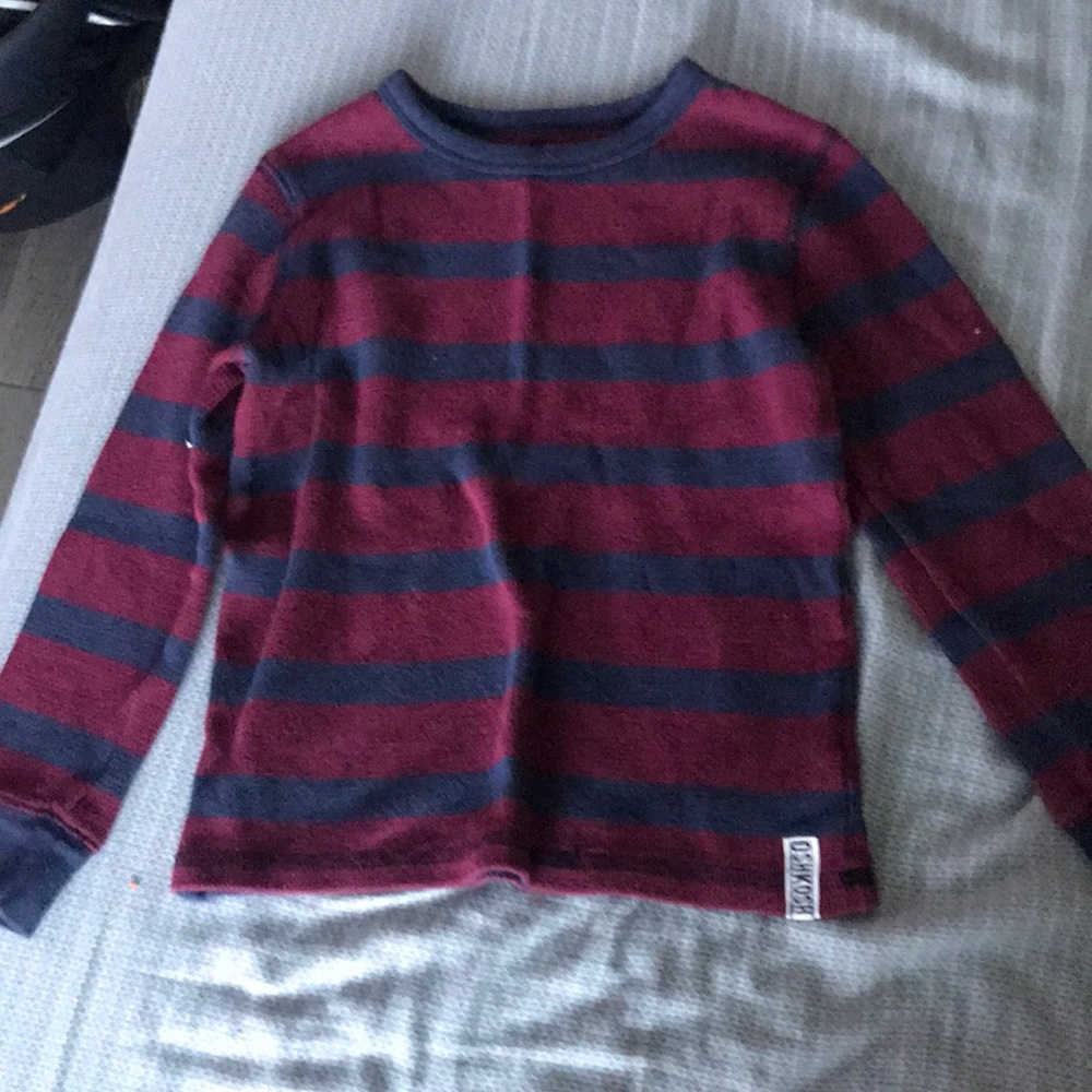 Striped boys long sleeve top